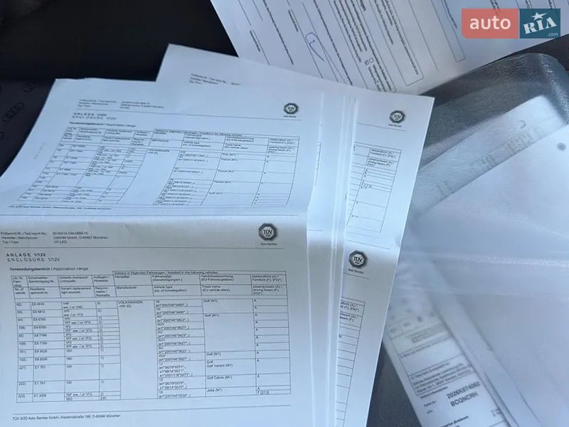 Седан Audi A4 2007 в Збараже документ