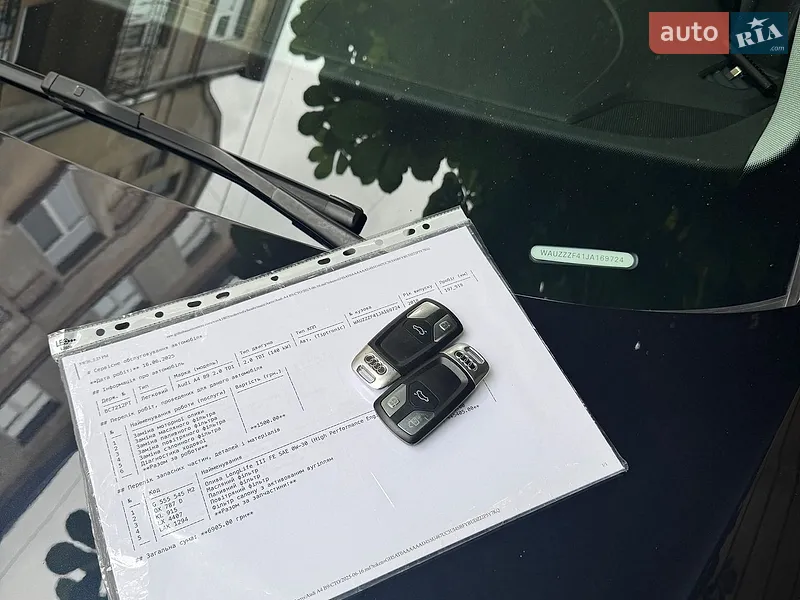 Седан Audi A4 2018 в Львове документ 2 фото Седан Audi A4 2018 в Львове документ