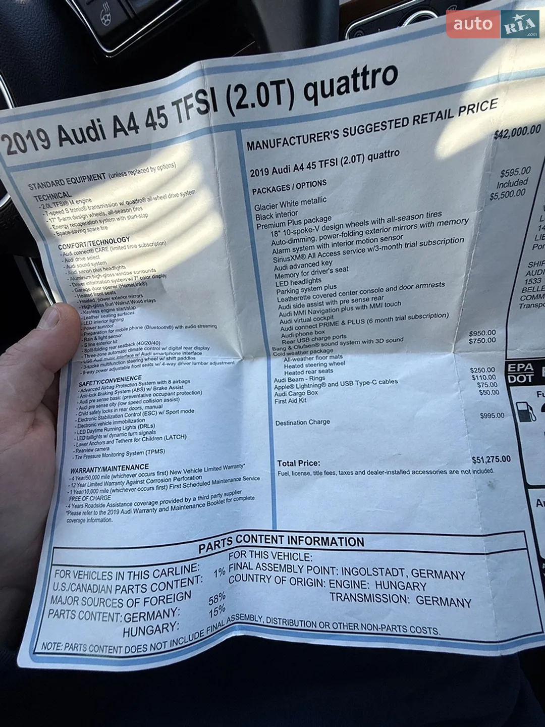 2019 Audi A4 - мініатюра 14