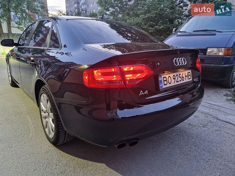 Седан Audi A4 2011 в Тернополі фото 6 Седан Audi A4 2011 в Тернополі