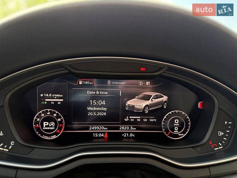 Седан Audi A4 2016 в Львове