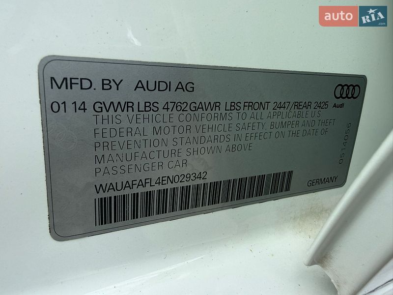 Седан Audi A4 2014 в Вінниці