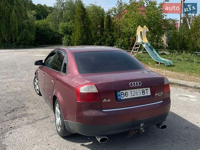 Седан Audi A4 2001 в Тернополе