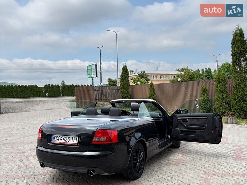 Кабриолет Audi A4 2002 в Дунаевцах