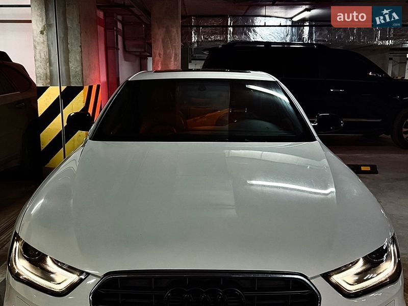 2014 Audi A4, VIN WAUBFAFLXFN025365:plate — фото 1 (autoria)