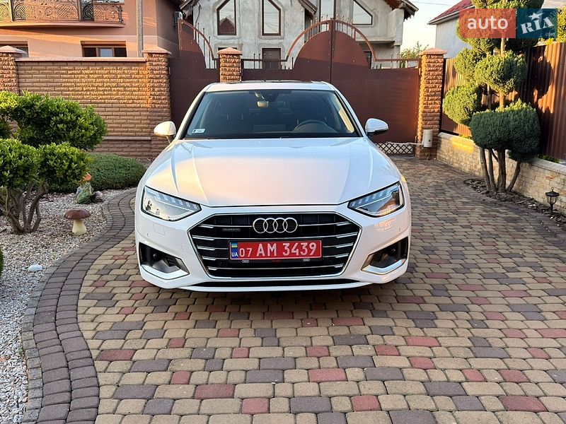2020 Audi A4, VIN WAUZZZF42LN015258:plate — фото 1 (autoria)