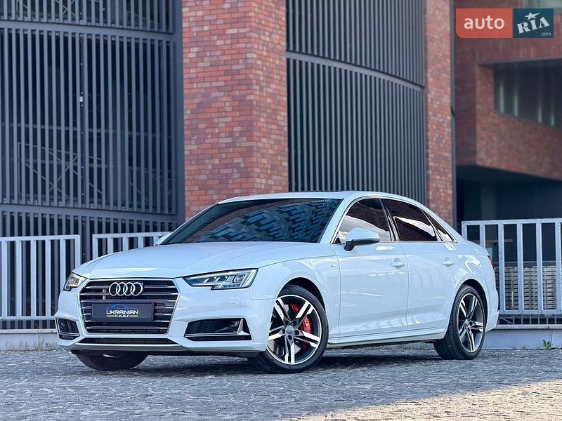 2017 Audi A4, VIN WAUENAF46JA077312:plate — фото 1 (autoria)