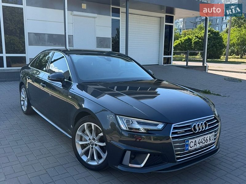 2019 Audi A4, VIN WAUENAF40KN015544:plate — фото 1 (autoria)