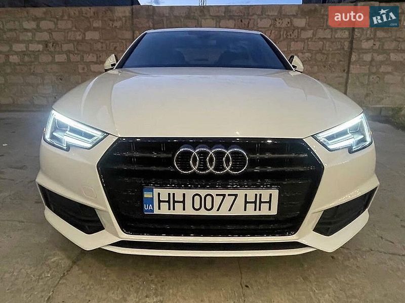 2017 Audi A4, VIN WAUENAF47JN006760:plate — фото 1 (autoria)