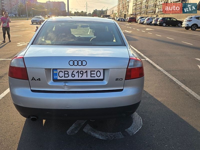 Седан Audi A4 2001 в Чернигове