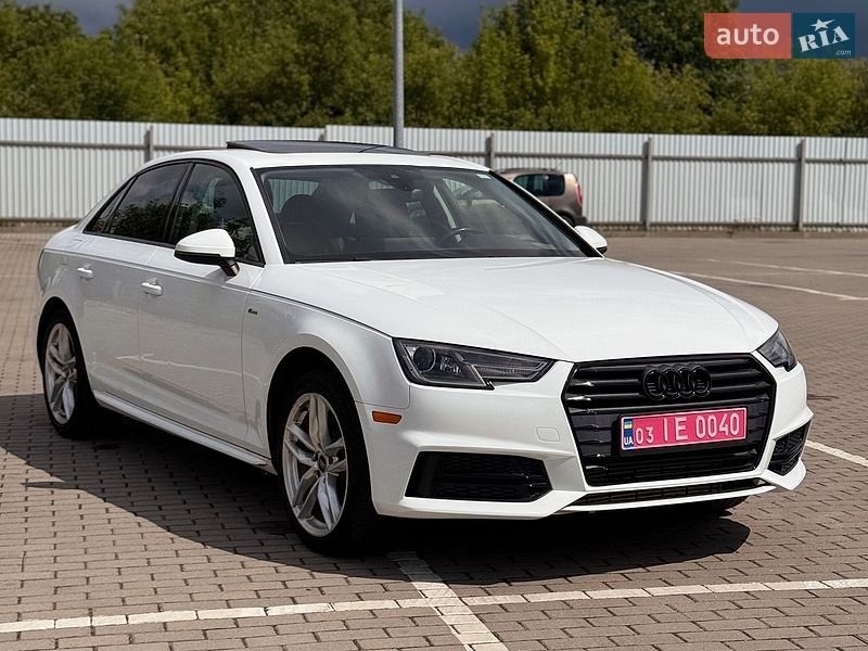 Audi A4, photos from the listing