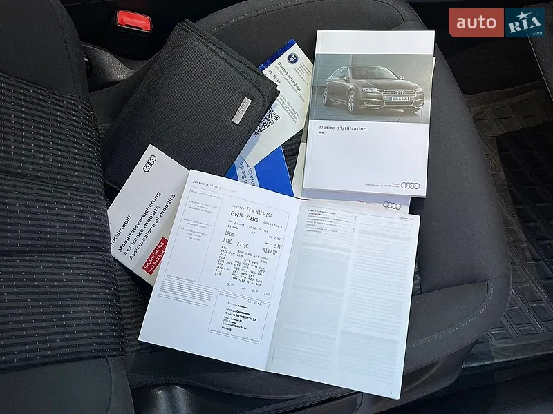 Універсал Audi A4 2017 в Львові документ 2 фото Універсал Audi A4 2017 в Львові документ