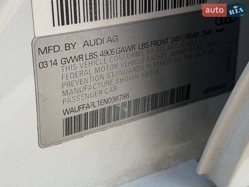 Седан Audi A4 2014 в Стрые фото 71 Седан Audi A4 2014 в Стрые