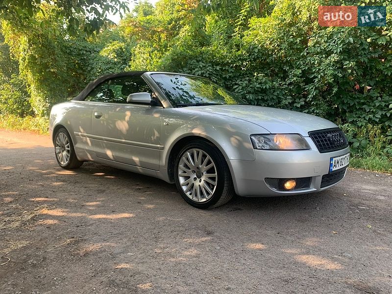 Кабриолет Audi A4 2004 в Житомире