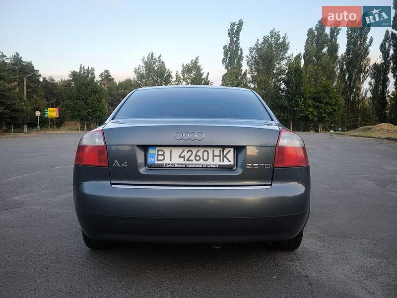 Седан Audi A4 2004 в Горішніх Плавнях фото 5 Седан Audi A4 2004 в Горішніх Плавнях