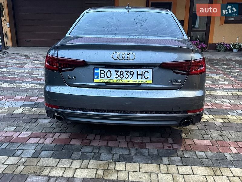 Седан Audi A4 2018 в Монастыриске