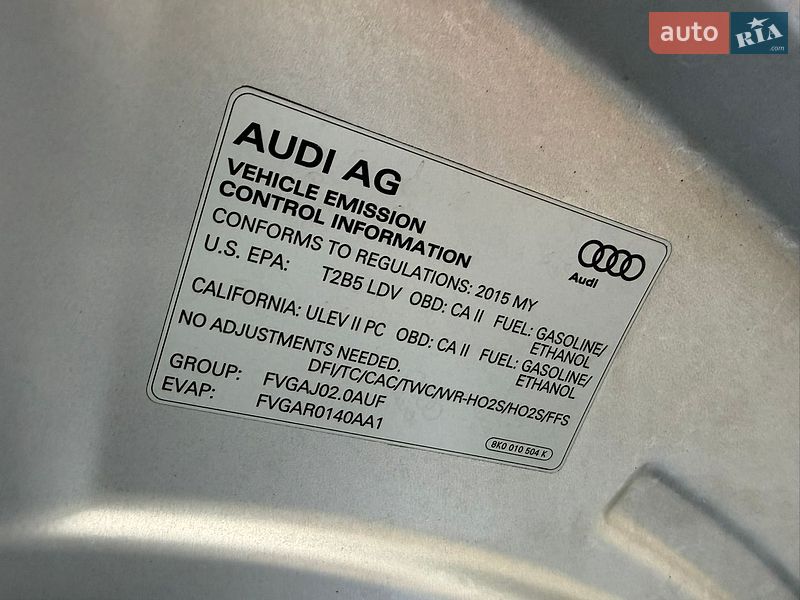 Седан Audi A4 2015 в Львове