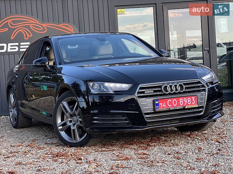 Седан Audi A4 2017 в Стрию