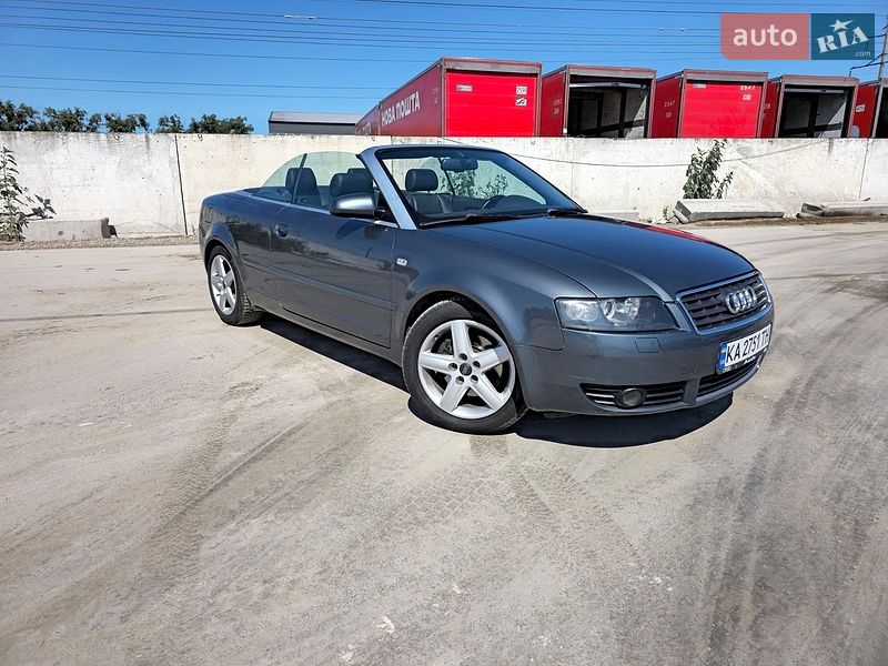 Кабриолет Audi A4 2003 в Киеве