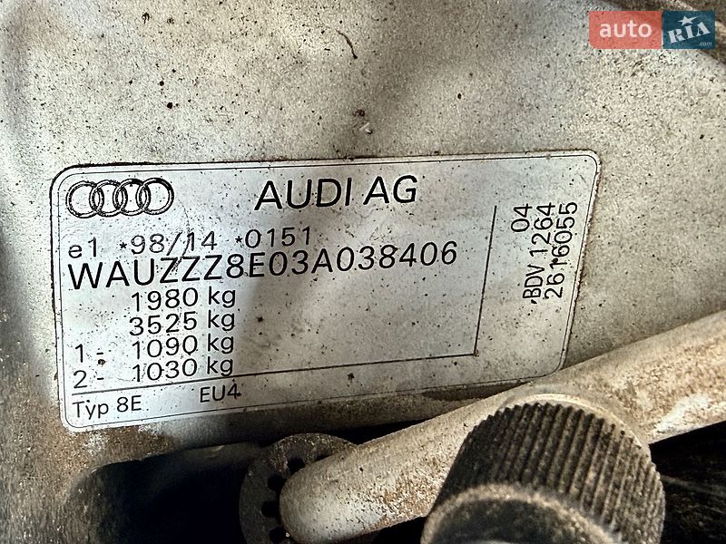 Седан Audi A4 2002 в Дрогобичі фото 16 Седан Audi A4 2002 в Дрогобичі