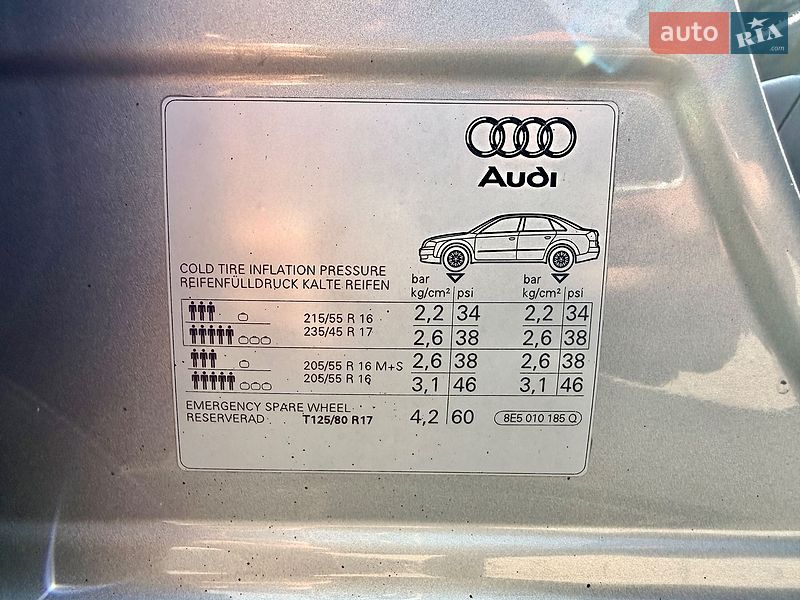 Седан Audi A4 2002 в Дрогобичі фото 41 Седан Audi A4 2002 в Дрогобичі