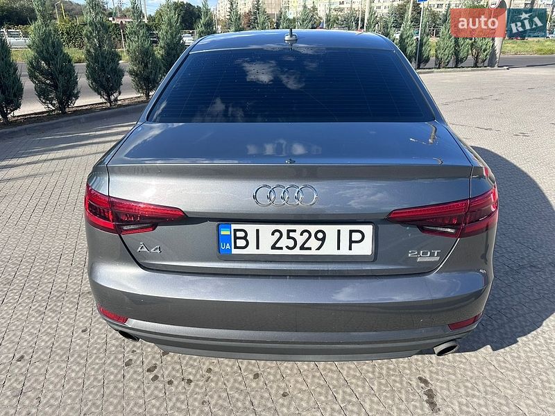 Седан Audi A4 2017 в Полтаві