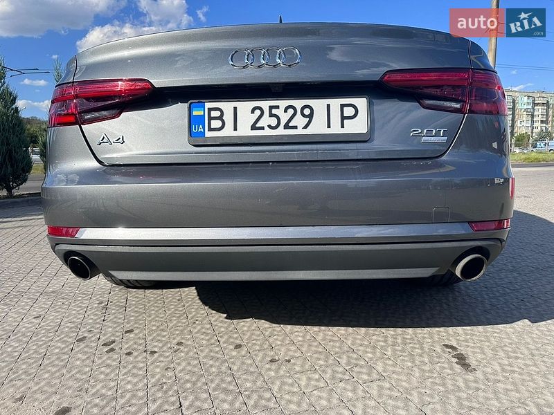 Седан Audi A4 2017 в Полтаві