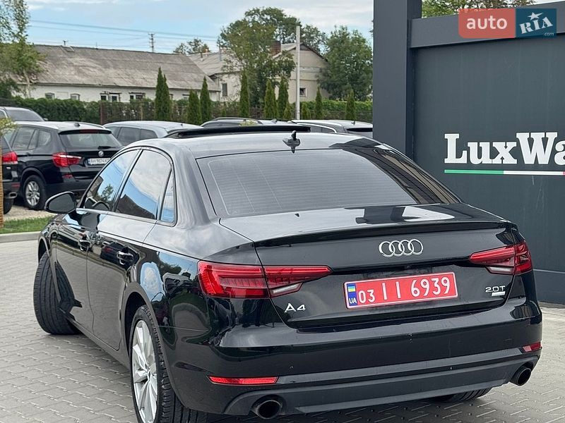 Седан Audi A4 2017 в Шумске фото 5 Седан Audi A4 2017 в Шумске
