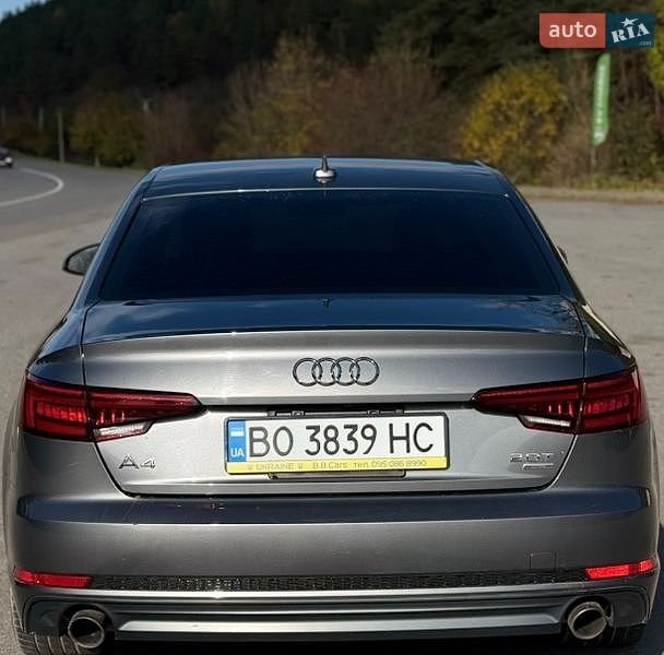 Седан Audi A4 2018 в Івано-Франківську