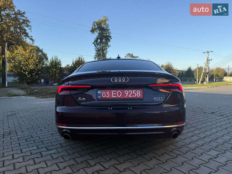 Ліфтбек Audi A5 Sportback 2017 в Ківерцях