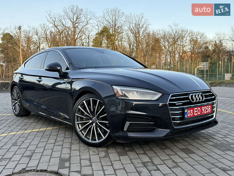 Лифтбек Audi A5 Sportback 2017 в Киверцах