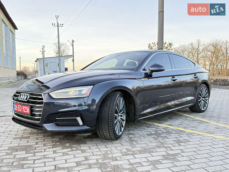 Лифтбек Audi A5 Sportback 2017 в Киверцах