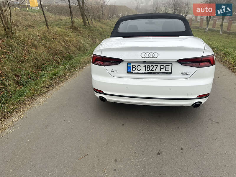 Кабриолет Audi A5 2017 в Львове