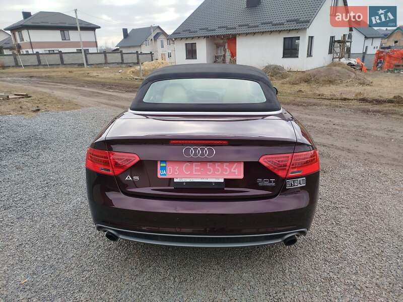 Кабриолет Audi A5 2014 в Ровно