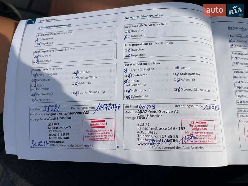 Кабриолет Audi A5 2010 в Ужгороде