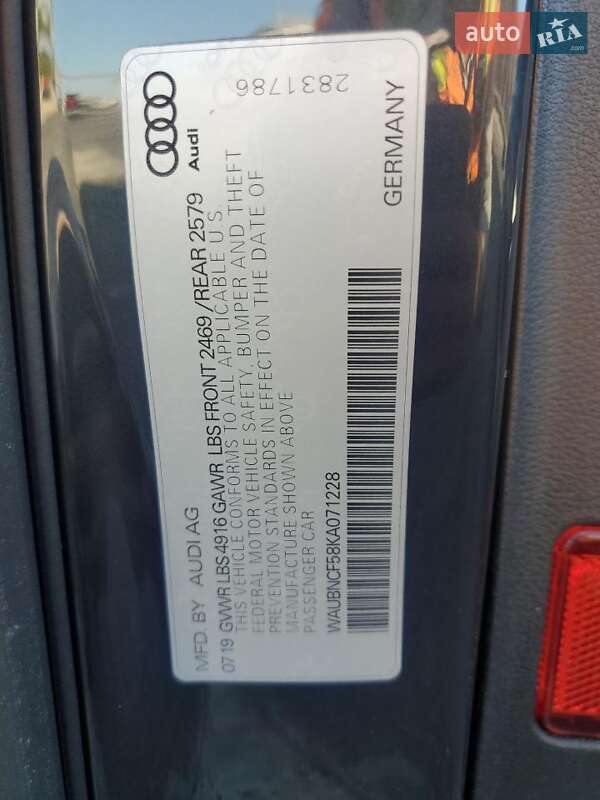Купе Audi A5 2019 в Львові фото 13 Купе Audi A5 2019 в Львові