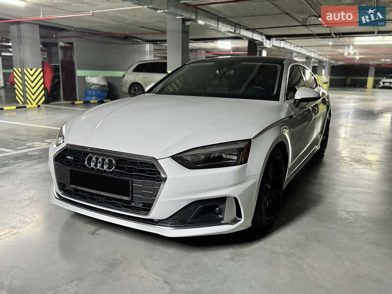 2021 Audi A5, VIN WAUABDF5XNA015709:plate — zdjęcie 1 (autoria)