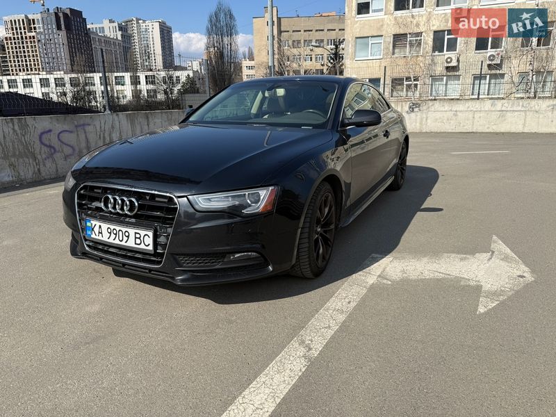2014 Audi A5, VIN WAULFAFR8EA034337:plate — фото 1 (autoria)