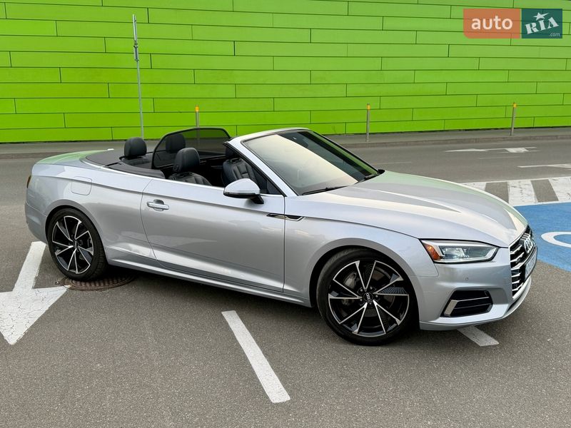 Кабриолет Audi A5 2018 в Киеве фото 10 Кабриолет Audi A5 2018 в Киеве