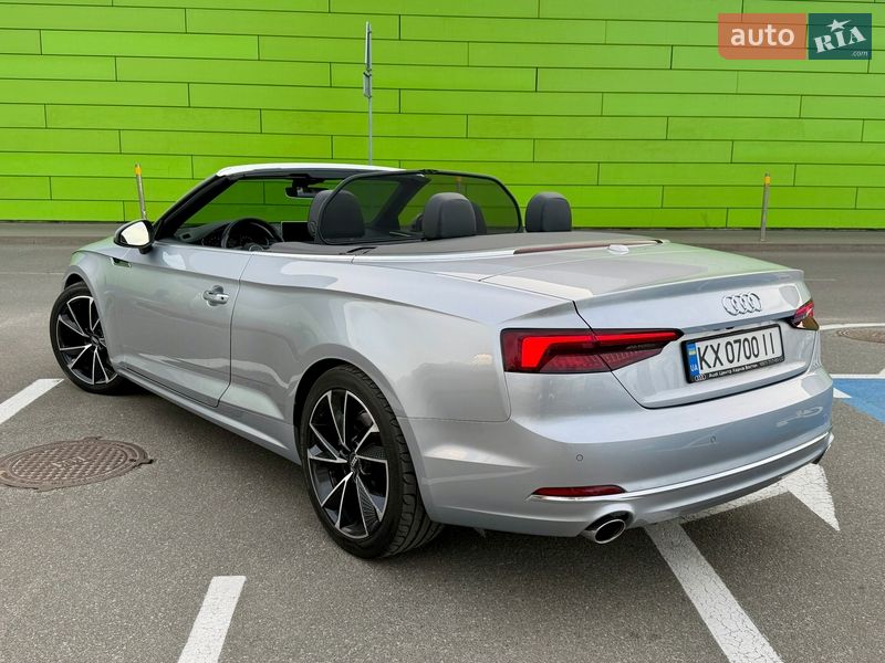 Кабриолет Audi A5 2018 в Киеве фото 22 Кабриолет Audi A5 2018 в Киеве