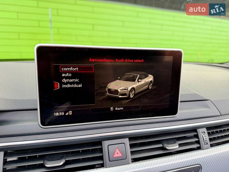 Кабриолет Audi A5 2018 в Киеве фото 59 Кабриолет Audi A5 2018 в Киеве