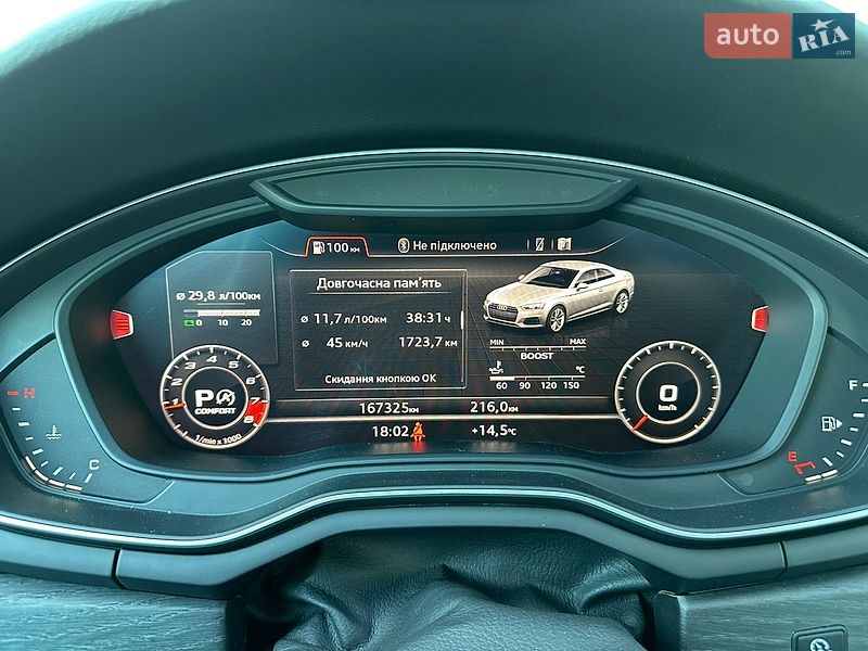 Купе Audi A5 2017 в Києві