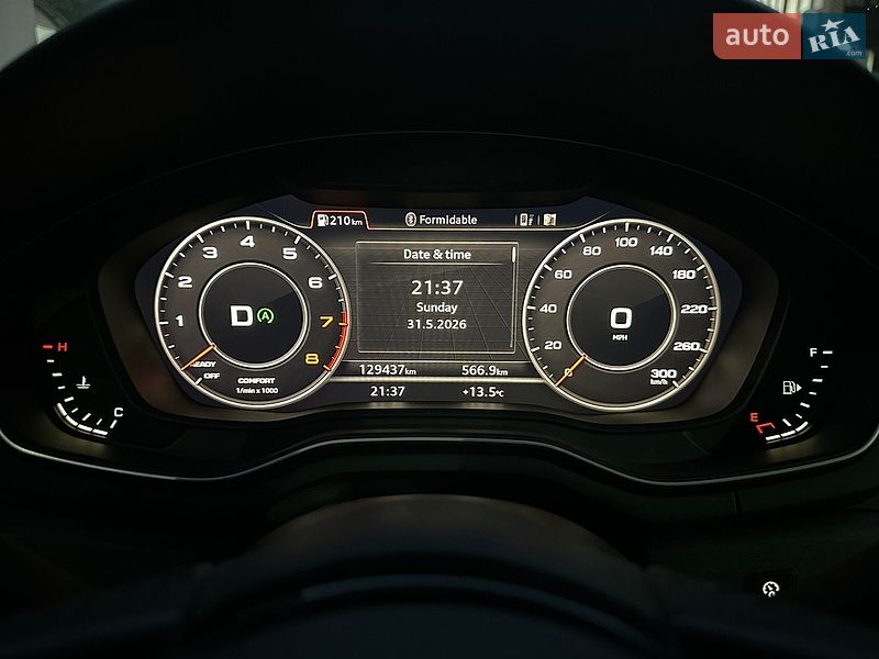 Купе Audi A5 2018 в Києві фото 14 Купе Audi A5 2018 в Києві