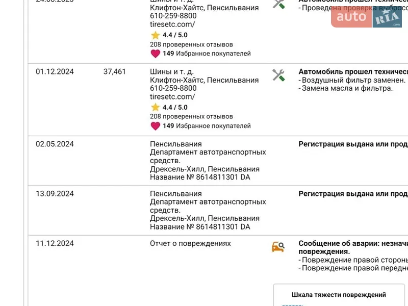 Купе Audi A5 2017 в Дніпрі документ