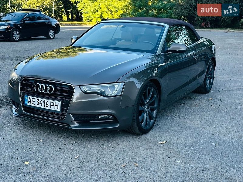 Кабріолет Audi A5 2014 в Дніпрі фото Кабріолет Audi A5 2014 в Дніпрі