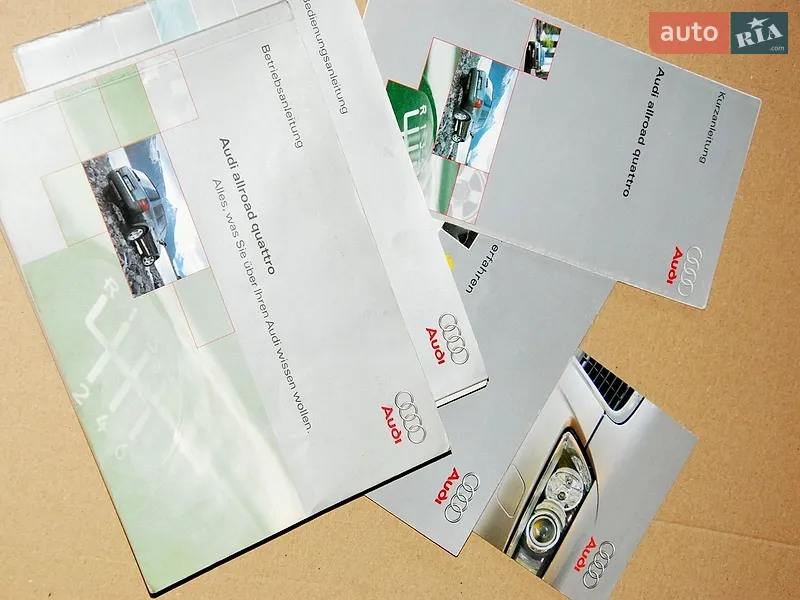 Универсал Audi A6 Allroad 2000 в Виннице документ