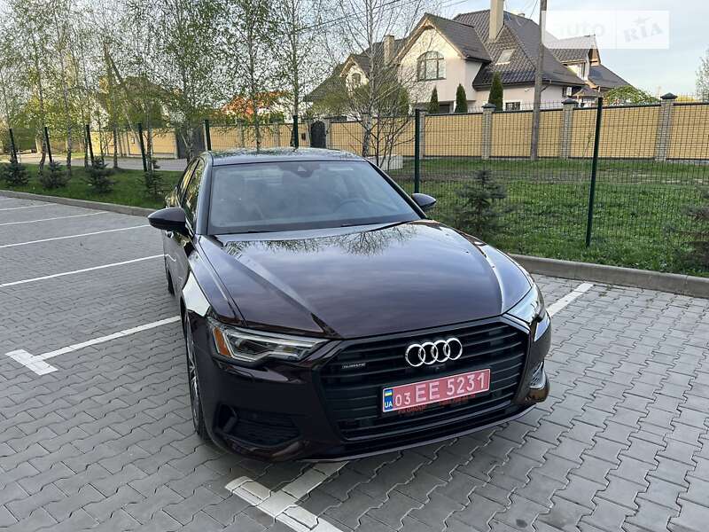 2020 Audi A6, VIN WAUE8AF28LN085221:plate — photo 1 (autoria)