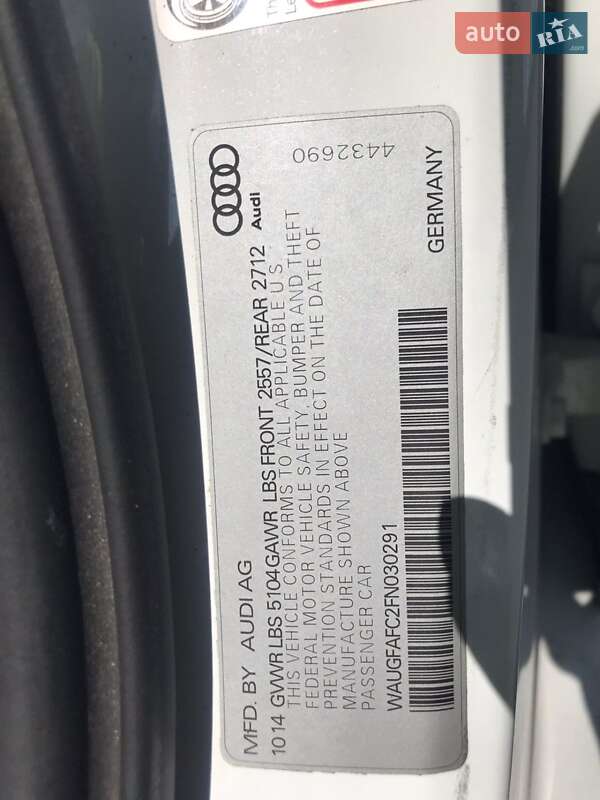 Седан Audi A6 2014 в Киеве