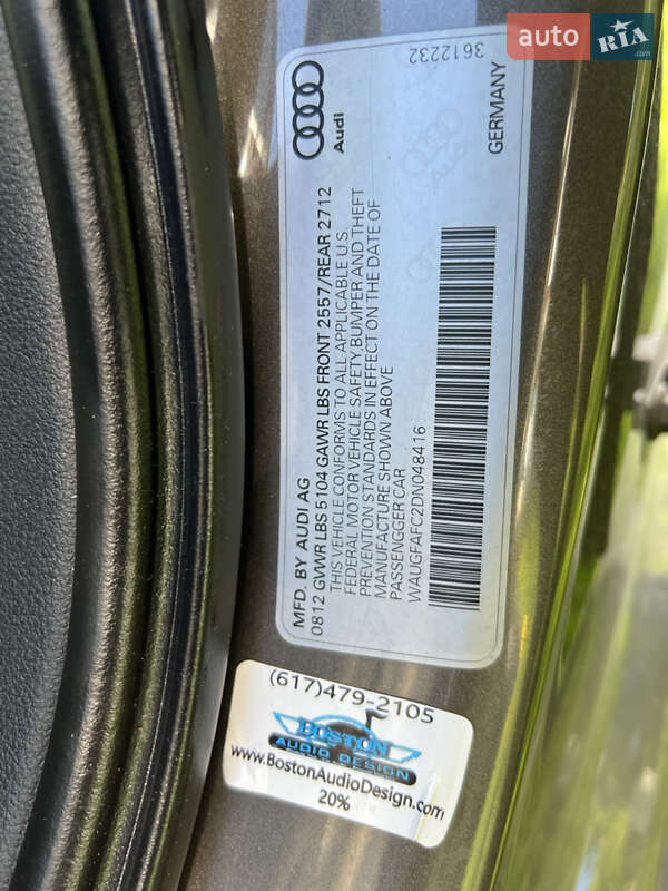 Седан Audi A6 2012 в Жовкве