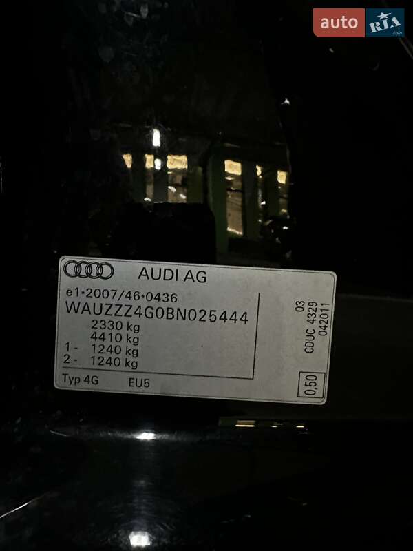 Седан Audi A6 2011 в Киеве